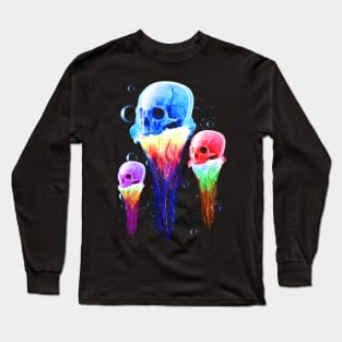 Jelly Skulls Long Sleeve T-Shirt